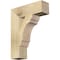 Ekena Millwork Olympic Block Rough Sawn Bracket, Douglas Fir, 4"W x 14"D x 18"H BKT04X14X18OLY05RDF - alternate 1